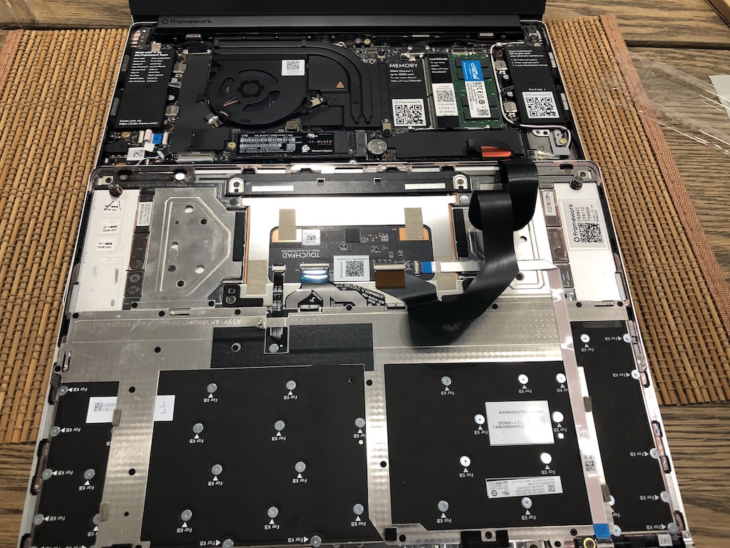 Putting the Foundation DIY laptop together