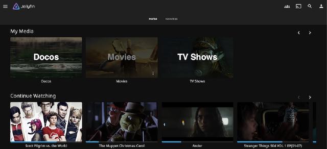 Jellyfin screenshot Jellyfin screenshot