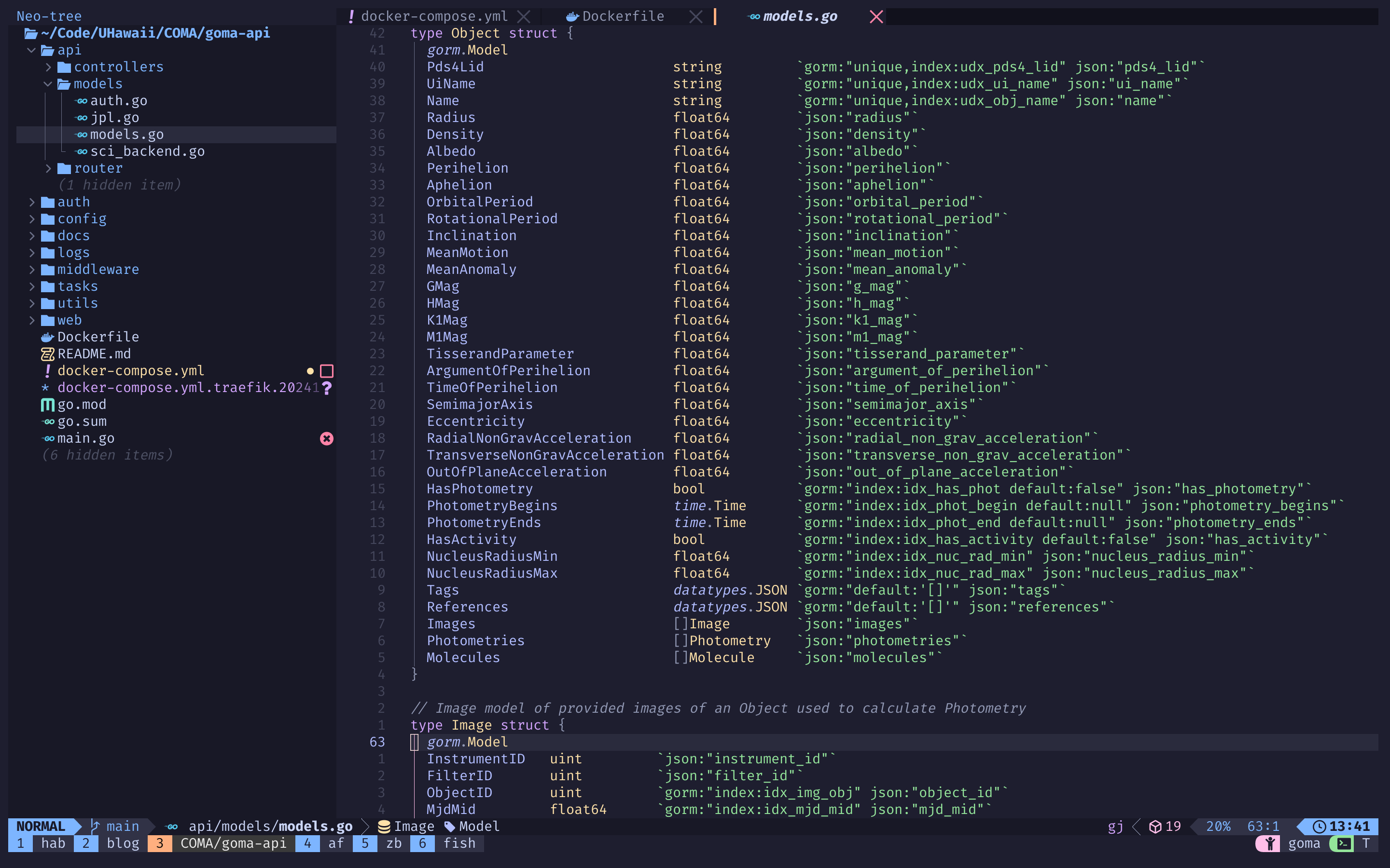 2024 tmux neovim screenshot