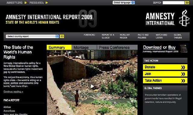 Amnesty International Report 2009