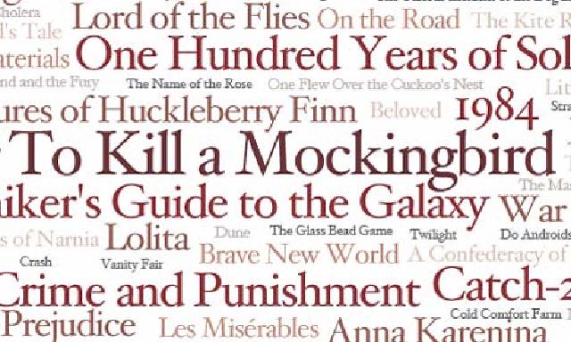 Novels everyone should read