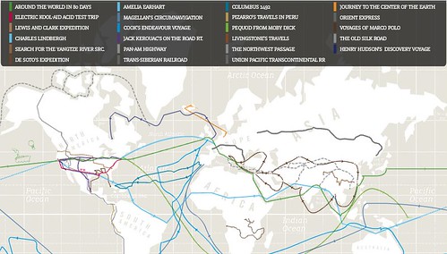 Wanderlust Interactive Travels Map